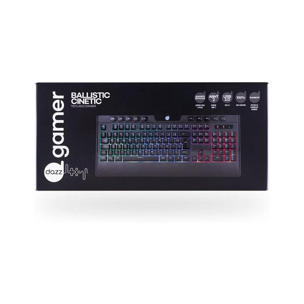Teclado Gamer Dazz Ballistic Cinetic Usb 2.0