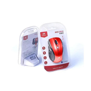 Mouse Sem Fio C3Tech M-W012RDV2 Vermelho