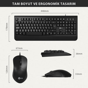 Kit Tecl+Mouse Usb Cm105 Lecoo