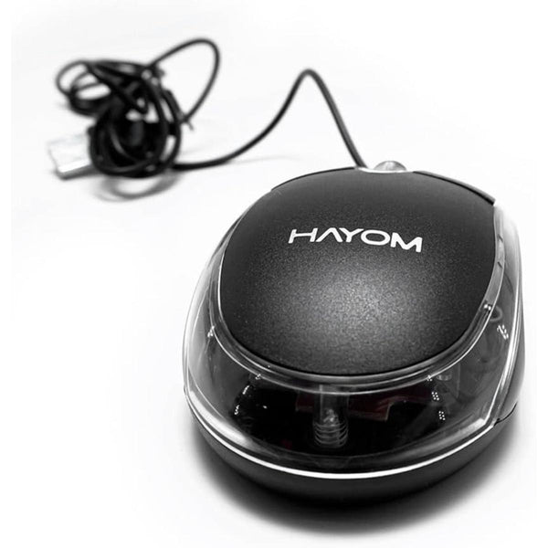 Mouse Com Fio Usb Mu2914 Preto Hayom