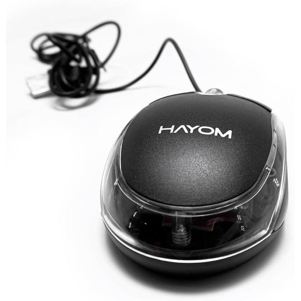 Mouse Com Fio Usb Mu2914 Preto Hayom
