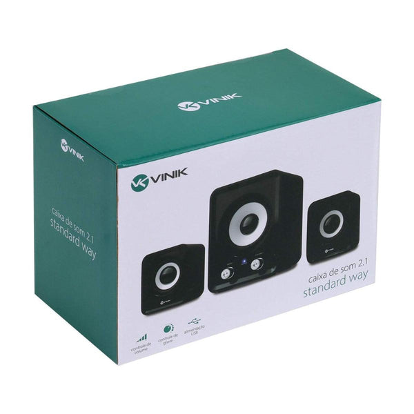 Caixa De Som 2.1 Standard Way 11W - Cxst11W Vinik