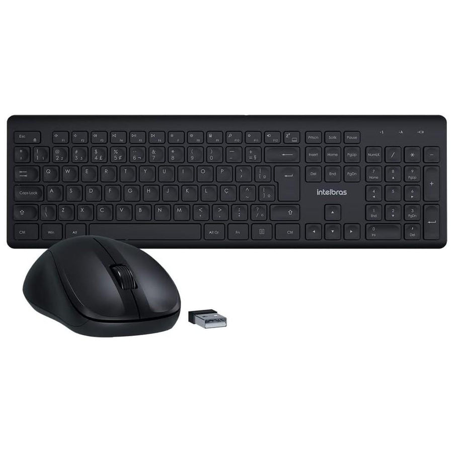 Kit Teclado E Mouse S/ Fio Csi 50 Intelbras