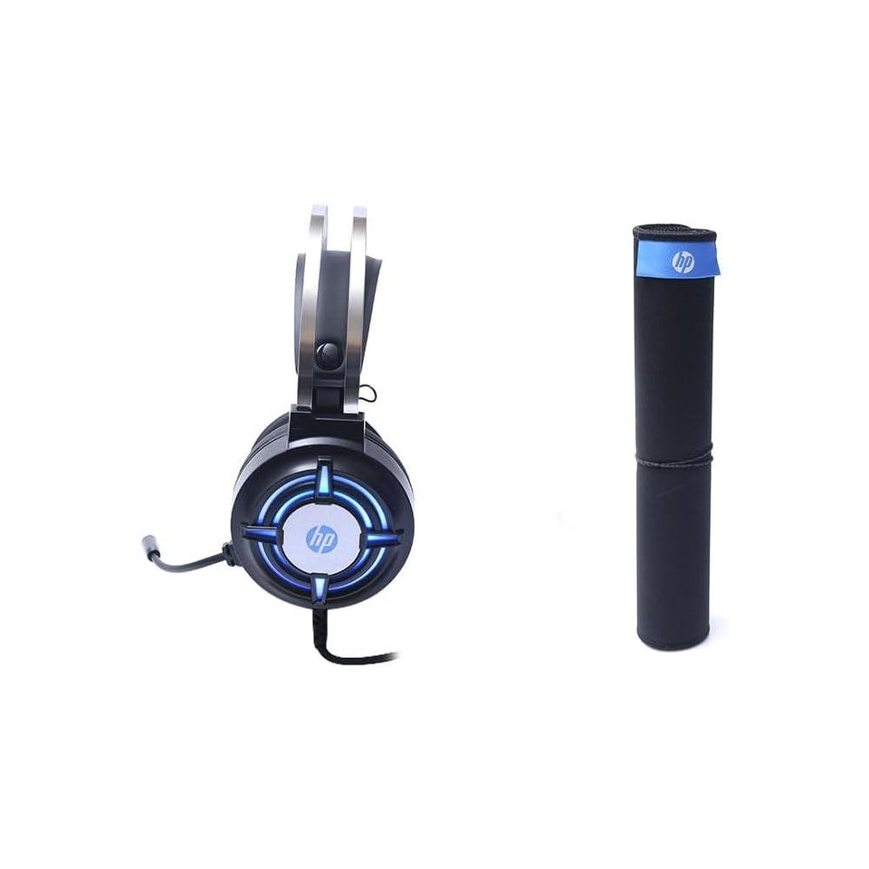 Kit Gamer Pro 4 Em 1 Preto Hp Gm3000