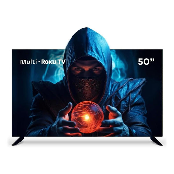 Smart TV QLED Multilaser 50" 4K Roku TL059M