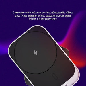 Carregador Veicular Magnetico Compativel Magsafe Geonav