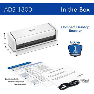 Scanner Brother Ads1300 60Ipm