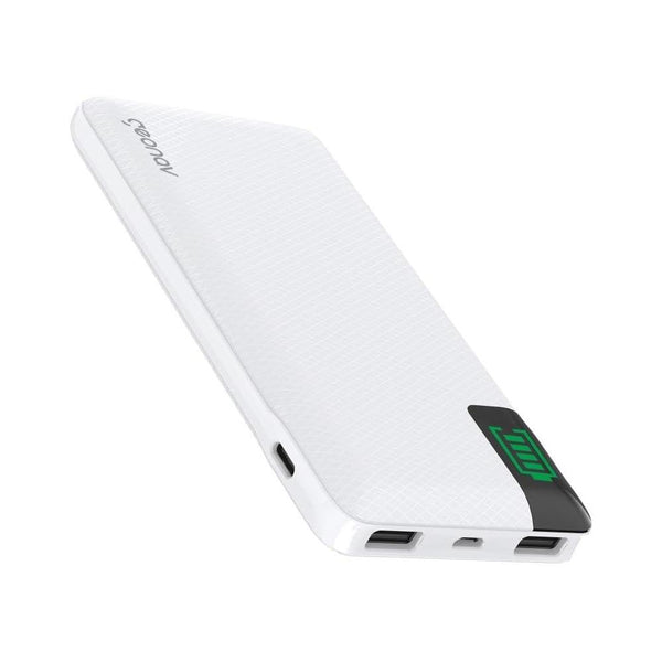Carregador Portatil Universal 10.000Mah Branco Geonav Pb10Kwt