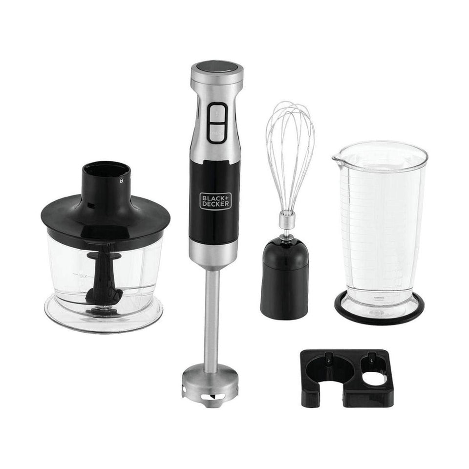 Mixer Mini Processador Inox Black & Decker MK600 127V 600w