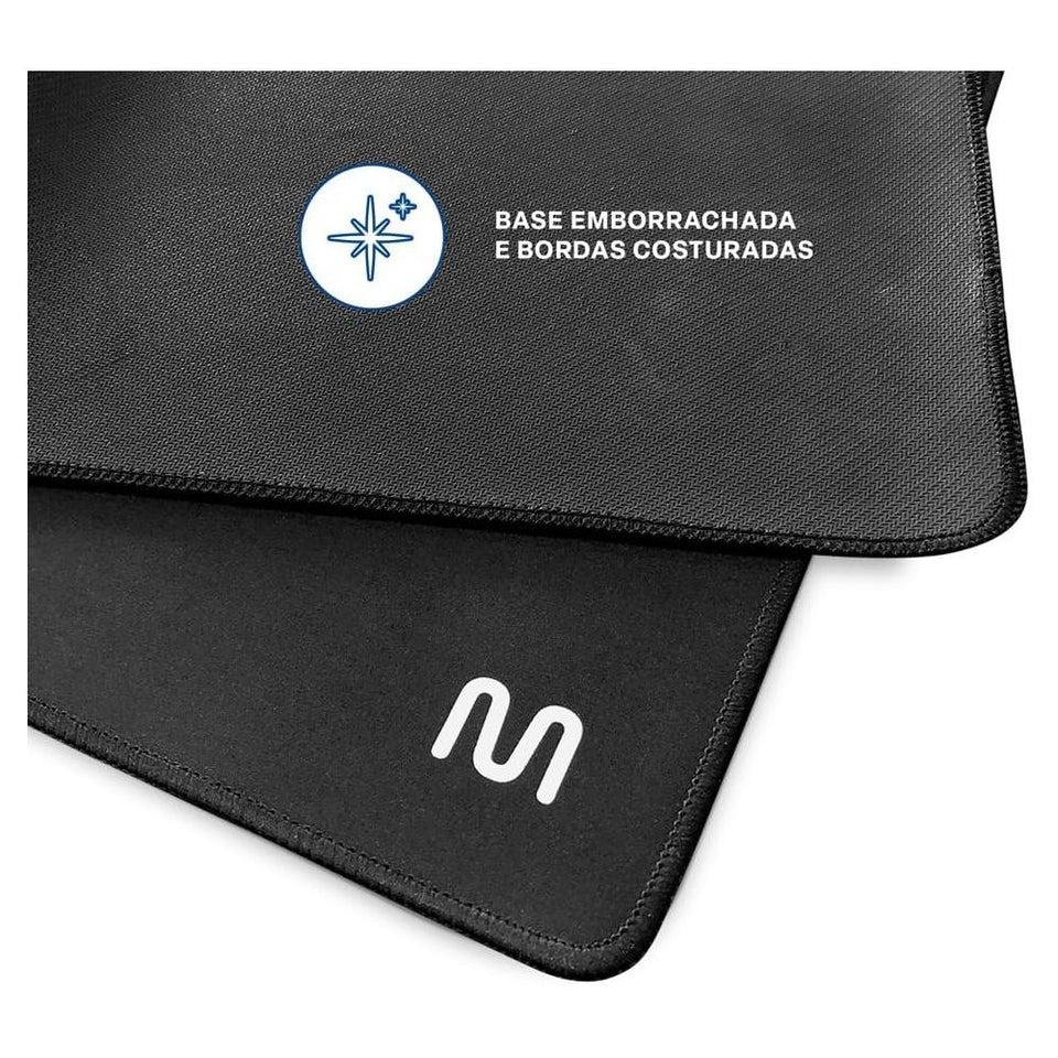 Mouse Pad Desk Pad Tapete Ac430 Multilaser Preto