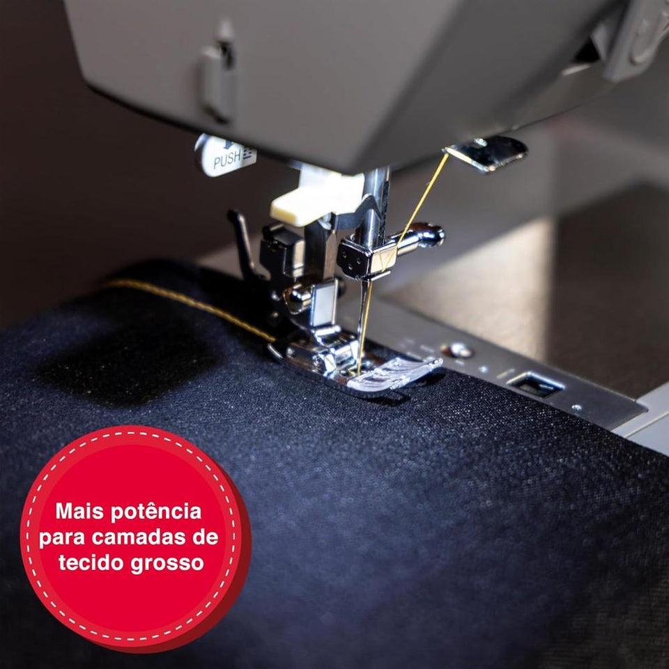 Maquina Costura Singer Pro 4423 127V Cinza