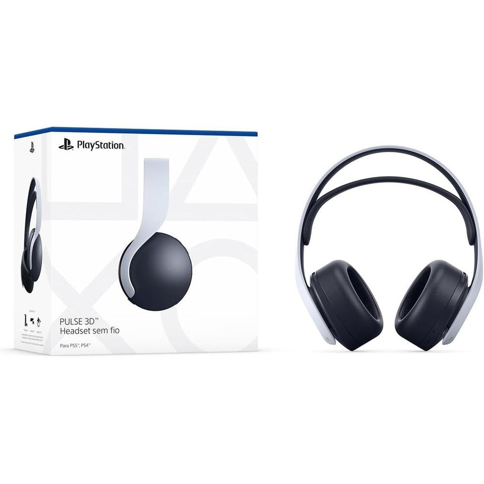 Headset Sem Fio Pulse 3D Branco Playstation