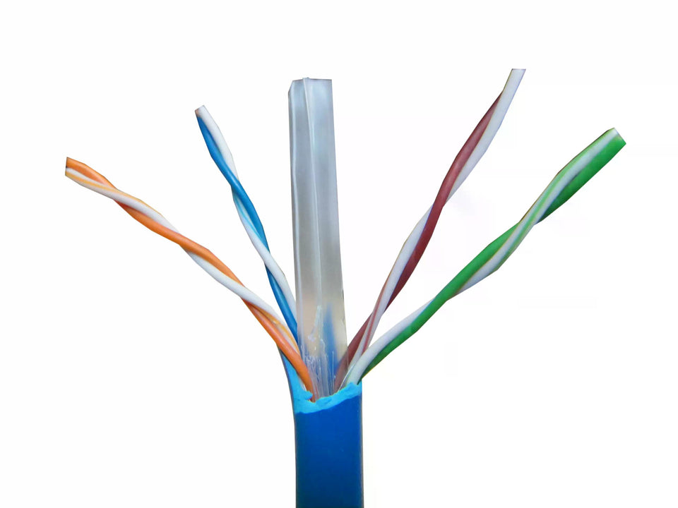 Caixa De Cabo De Rede Cat6 23Awg Cmx-305M Seclan