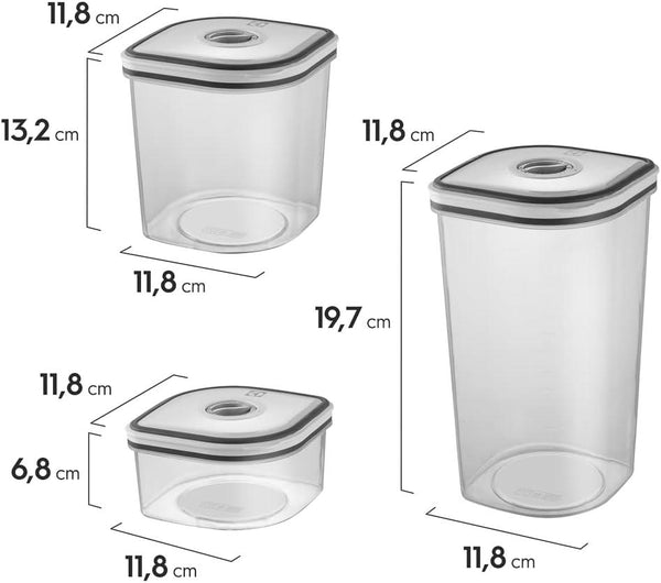 Kit 8 Unidades Potes Herméticos Electrolux Bpa Free