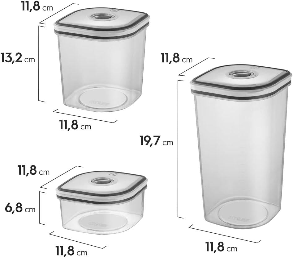 Kit 8 Unidades Potes Herméticos Electrolux Bpa Free