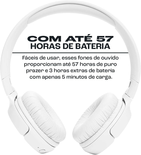 Headphone Jbl Tune 520Bt Branco