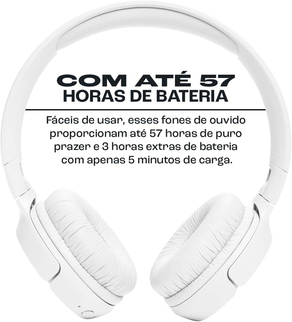 Headphone Jbl Tune 520Bt Branco