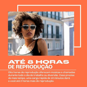 Oculos Jbl Soundgear Frames Bluetooth Perola