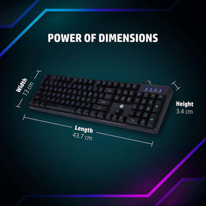 Teclado Com Fio Hp Gaming Keyboard K300