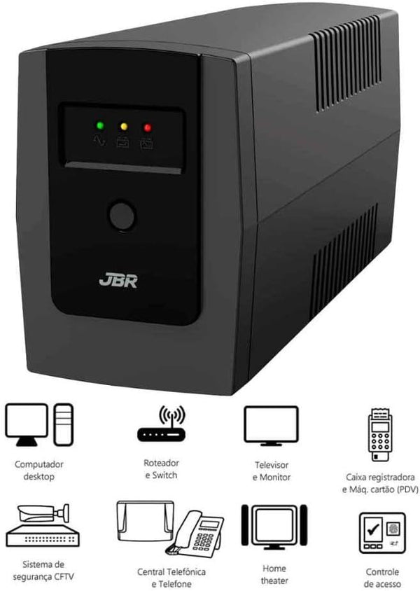Nobreak Jbr Guard 800Va Mono 120-120V