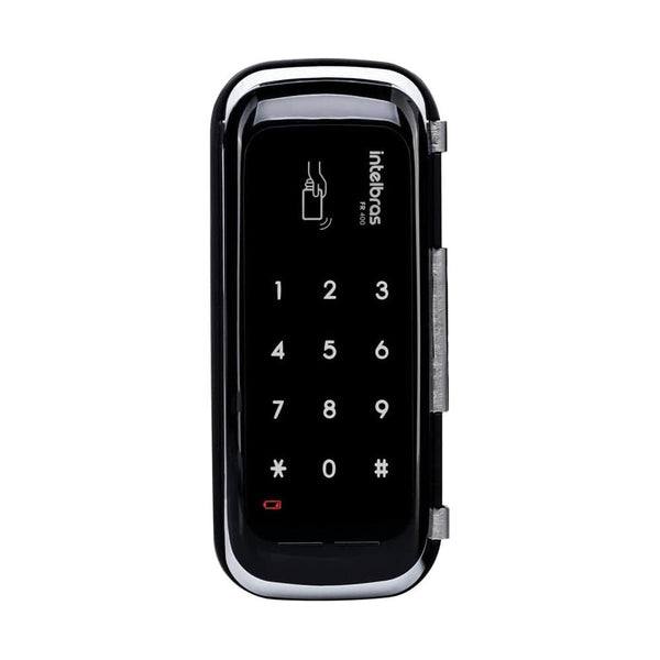 Fechadura Digital Intelbras FR400 p/ Porta de Vidro