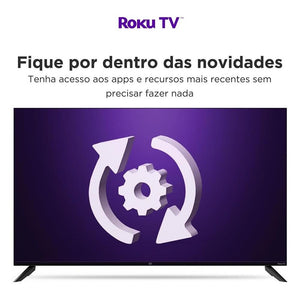 Smart TV QLED Multilaser 50" 4K Roku TL059M
