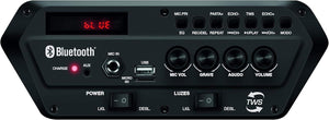 Caixa Amplificada Mondial Cm-400 400w Preto Vermelho