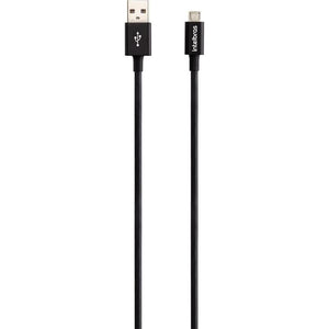 Cabo Micro USB Intelbras 1.2m PVC Preto