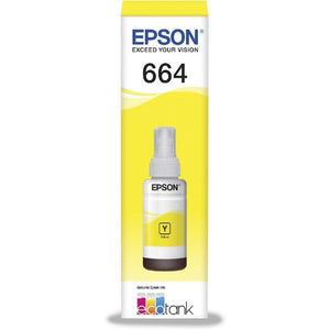 Cartucho de Tinta Epson 664 Amarelo Original