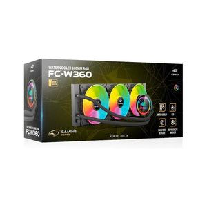 Water Cooler C3Tech 360mm FC-W360RGB Preto