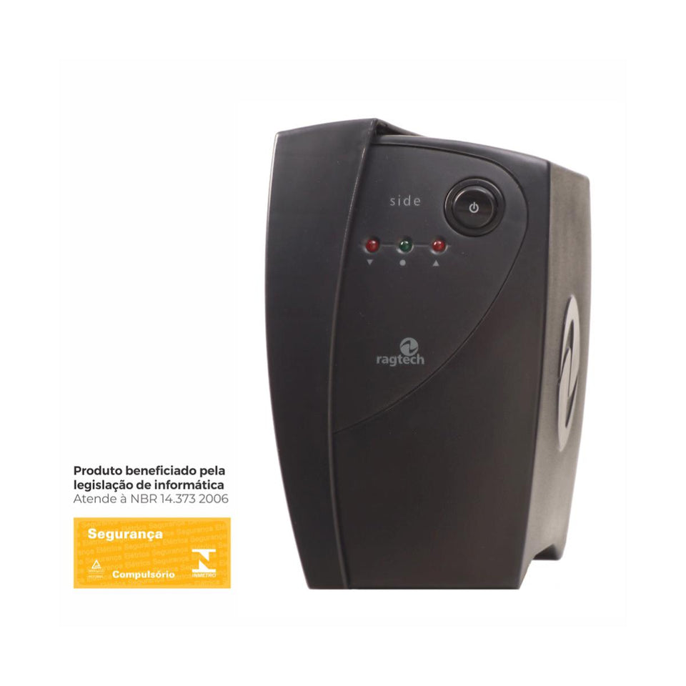 Estabilizador 500Va Side Laser Bivolt Ragtech