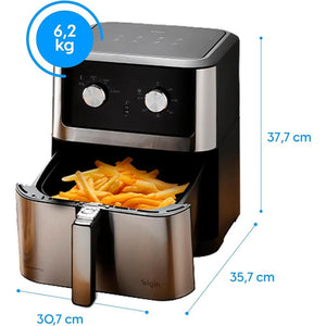 Fritadeira Elgin Afc80 Chrome 8L Inox 127V