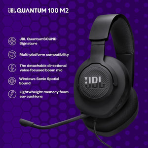 Headset Gamer JBL Quantum 100 Preto