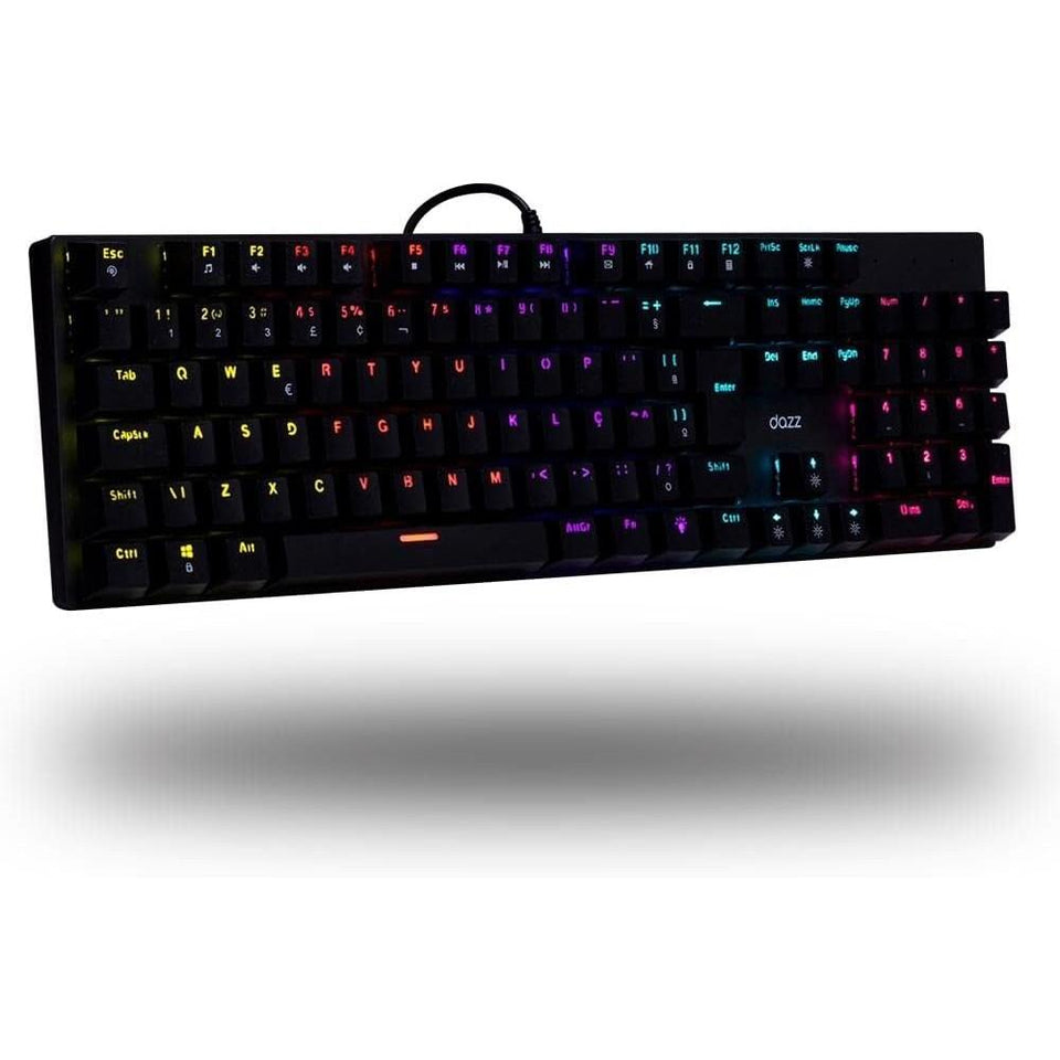 Teclado Com Fio Usb Orion Essential Blue Dazz
