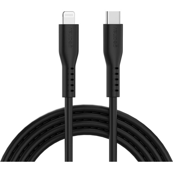 Cabo Usbc Para Lightning Preto Silicone 1,5M Eslicsbk Geonav