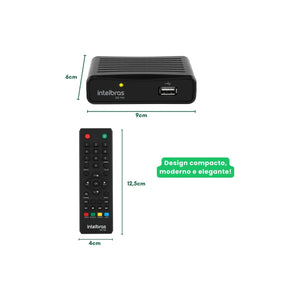 Conversor E Gravador Digital Cd700 - Preto - Intelbras