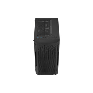 Gabinete Gamer Aerocool Trinity Mini Preto Lateral de Vidro