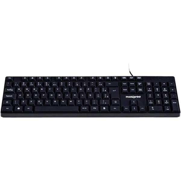 Teclado Officeeasy Com Fio Usb2.0 Preto - 60000153 Maxprint