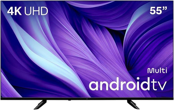 Smart Tv 55” 4K Uhd Led Multilaser Tl061M Com Android Tv