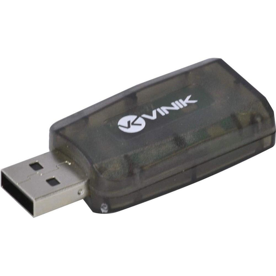 Adaptador Placa de Som USB 5.1 Virtual Vinik