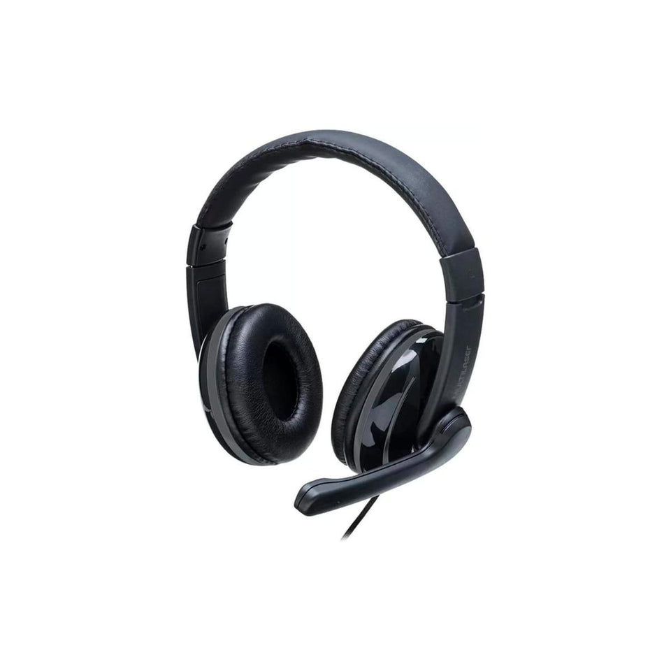 Headset Pro Usb Preto Mic Noise Reduction Ph317 Multilaser