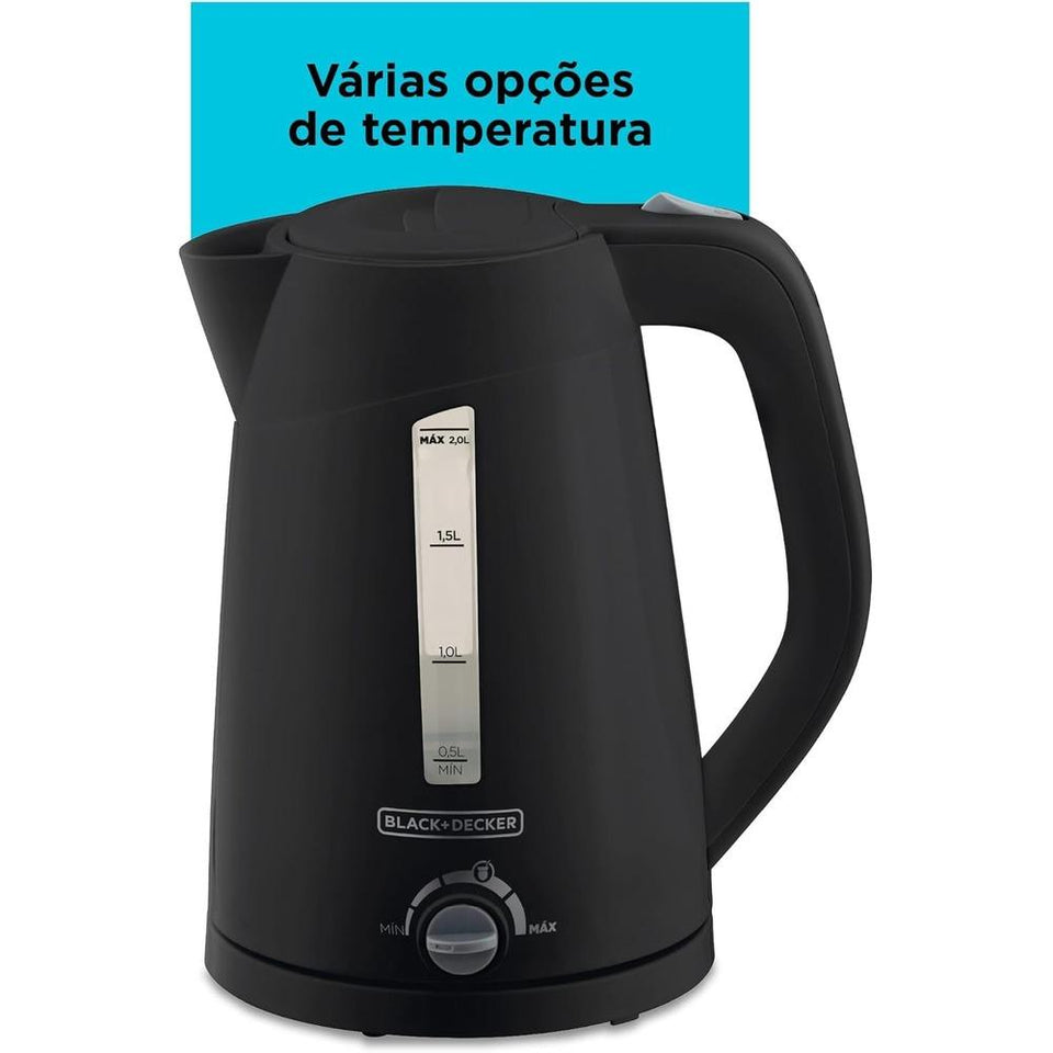 Chaleira 127V Black+Decker K2200-Br Preto