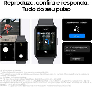 Smartwatch Samsung Galaxy Fit3 Display 1.6" Grafite