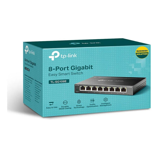 Switch Gigabit 8 Portas TP-Link TL-SG108 Bivolt