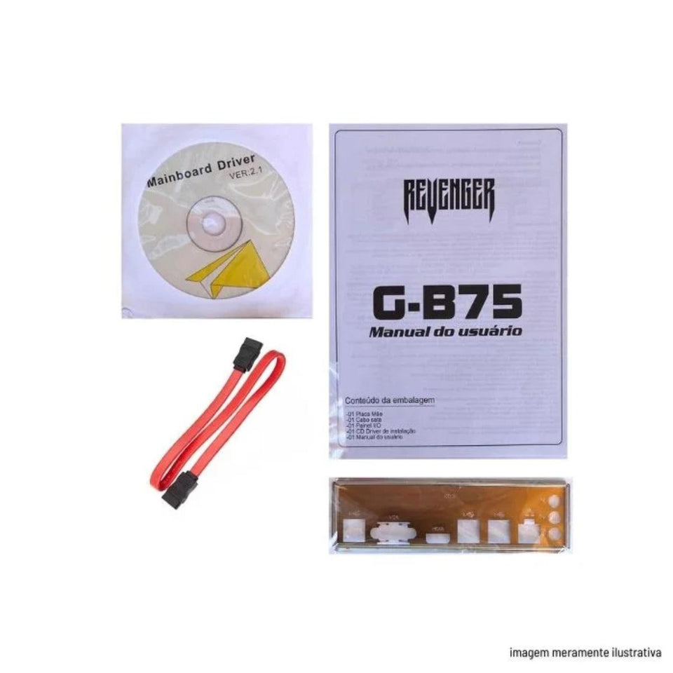 Placa-Mãe Revenger G-B75 Intel LGA 1155 DDR3