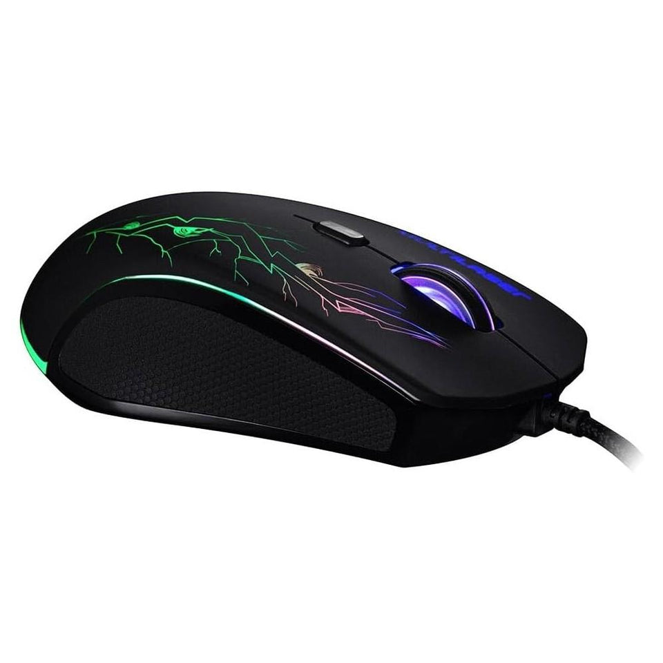 Mouse Com Fio Gamer Multilaser 3200Dpi 7 Cores Led Mo276