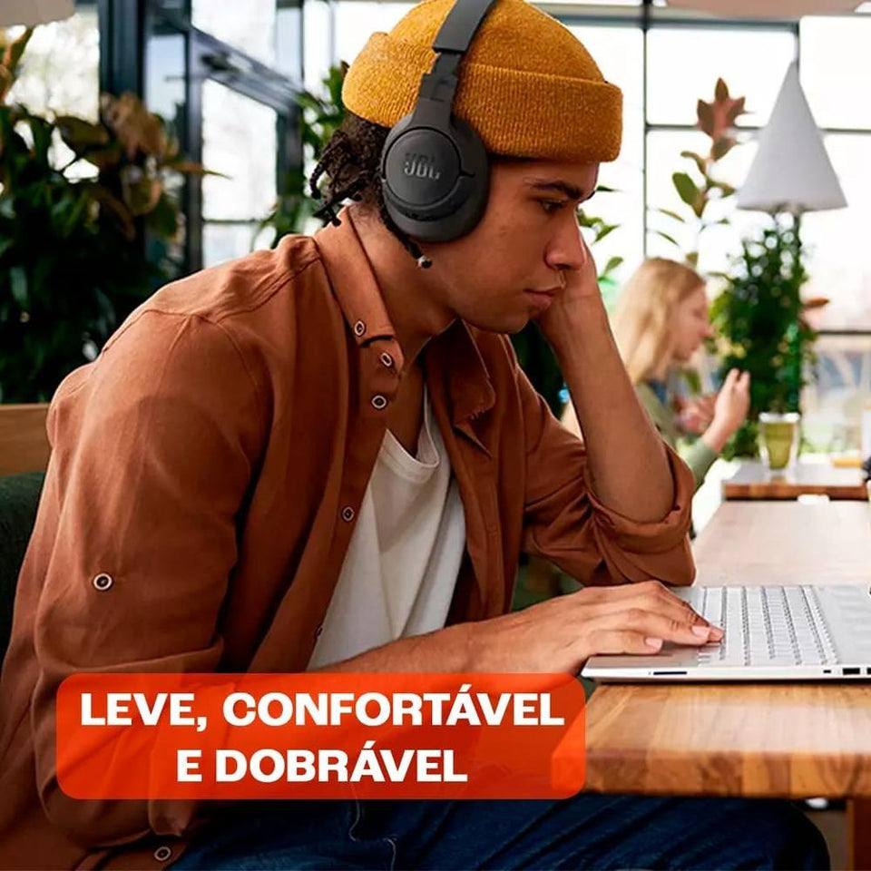 Fone De Ouvido Headset Jbl Tune 770Nc Preto