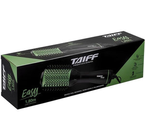 Escova Secadora Taiff Easy Oval 1200W Preto/Verde 220V