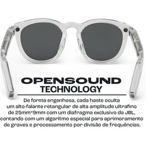 Oculos Jbl Soundgear Frames Bluetooth Perola