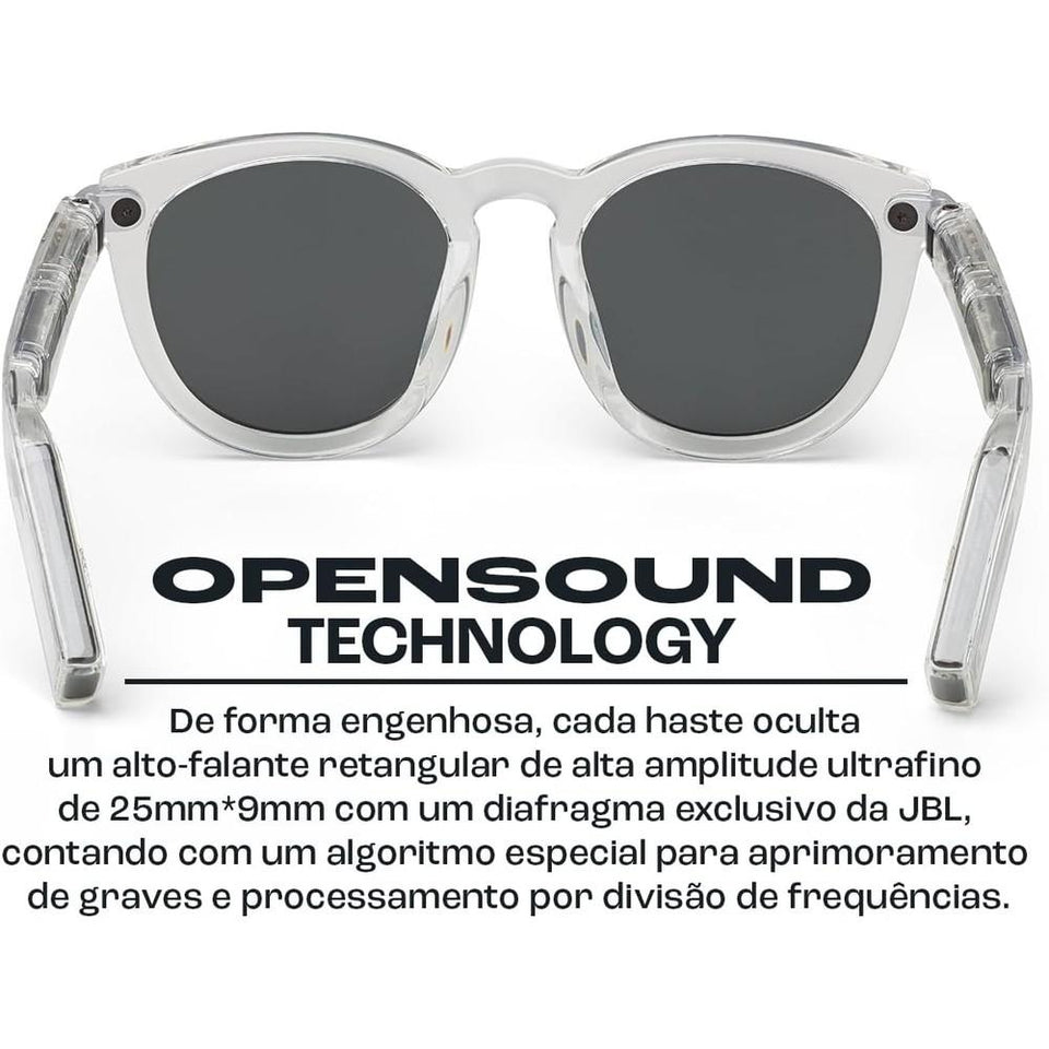 Oculos Jbl Soundgear Frames Bluetooth Perola